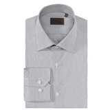 灰色小方领 品质商务衬衫 贴牌加工